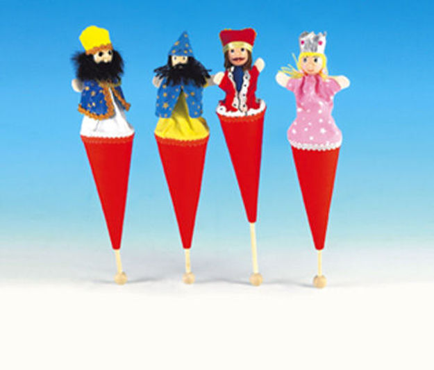 Picture of #311 Pop Up Puppets (set of 4)