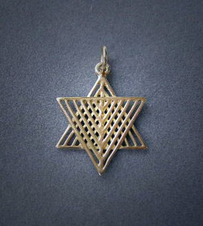 Picture of #G1020 Latticed Star of David