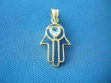 Picture of #G424 Blue Topaz Hamsa