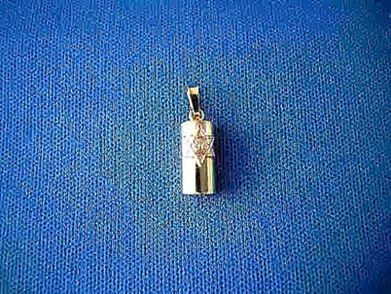 Picture of #G510 Petite Cylindrical Mezuzah