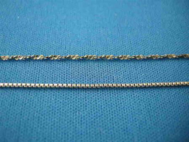 Picture of Sterling Silver Antique Box Chain