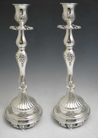Picture of #401 Candlesticks Silverplated