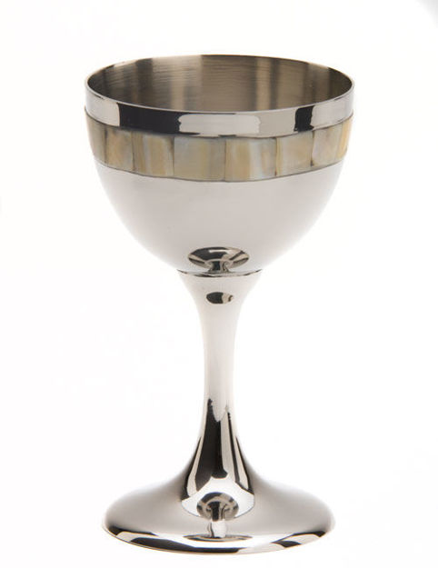 Picture of #11531 Kiddush Cup Mother of Pearl
