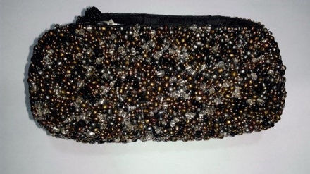 Picture of #B604-03 Cylinder Beaded purse small
