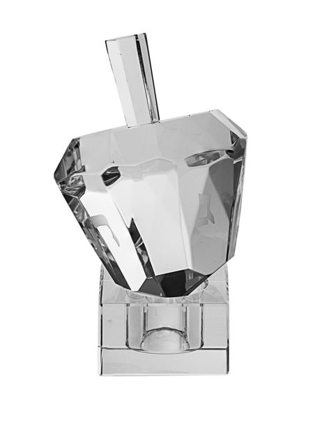 Picture of #518C Diamond Solitaire Crystal Dreidel