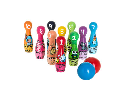 Picture of #196-B Passover Plauges Bowling pin set