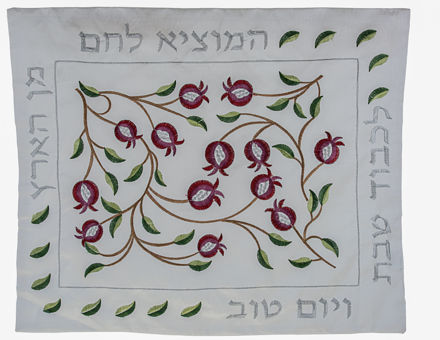 Picture of #3502 Challah Cover Pomegranates