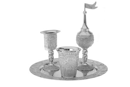 Picture of #4215 Havdallah Set Silver plated