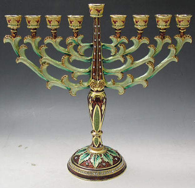 Picture of #6085 Jeweled Menorah