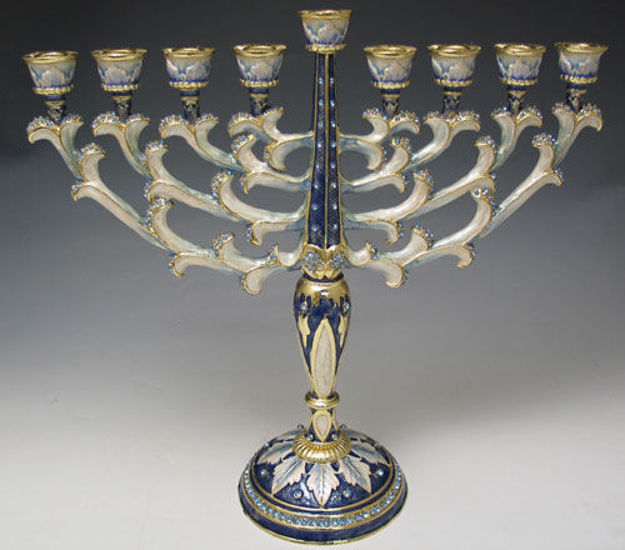 Picture of #6089 Jeweled Menorah