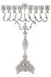Picture of #894 Silver Plated Menorah