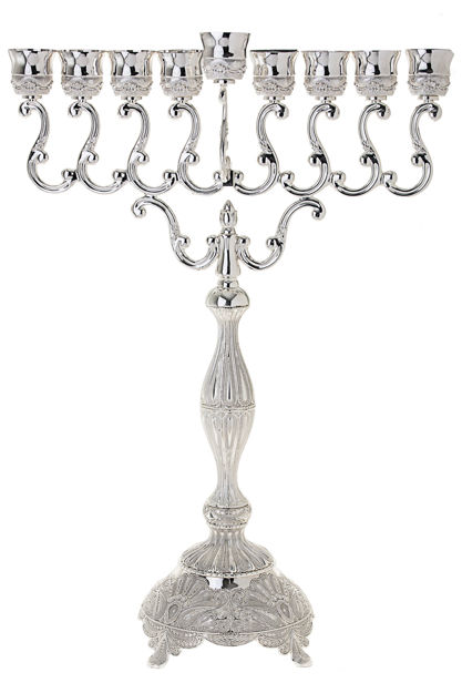 Picture of #894 Silver Plated Menorah