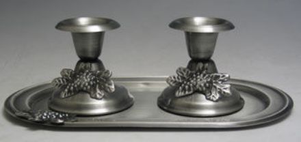 Picture of 3352-PCandlestick Pewter