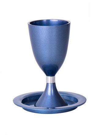 Picture of #822 Kiddush Cup Blue