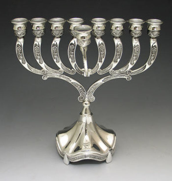 Picture of #883SP Silver Plated Menorah