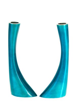 Picture of G102-T Candle Stick Enamel Turquoise