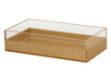Picture of #1620-G Napkin Holder Lucite  Gold Rectangular -