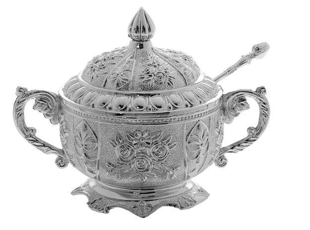 Picture of #2103 Honey Dish Silver Plated 
