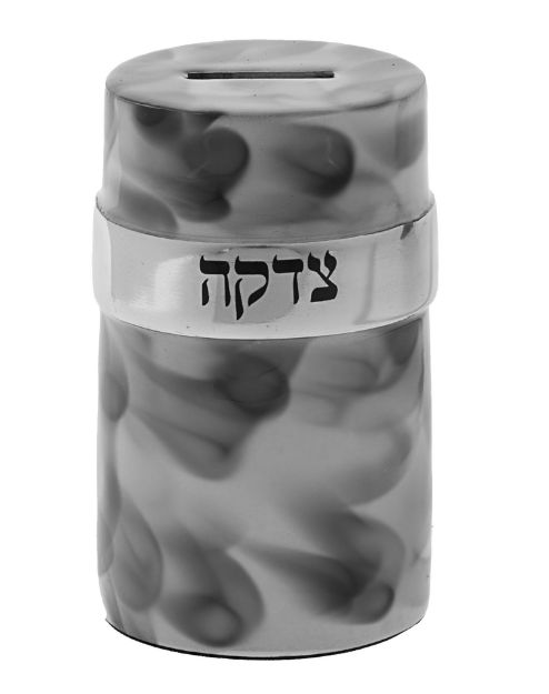 Picture of 275-M Tzedakah Box Marble Enamel