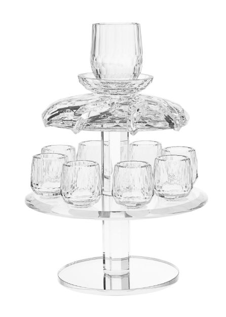 Picture of #4706 Fountain Crystal with 8  cups