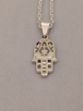 Picture of S484 Handcrafted Sterling Silver  Hamsa 