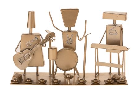 Picture of 202-G Menorah Metal Musical Gold Orchestra