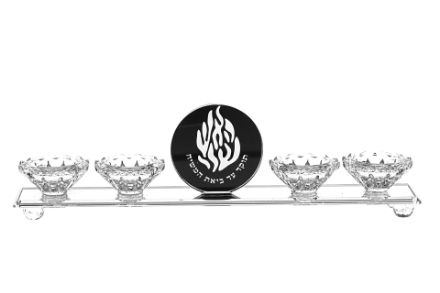 Picture of 690 Crystal Candle Stick clear 