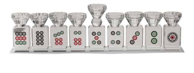 Picture of 668 Menorah Mahjongg crystal