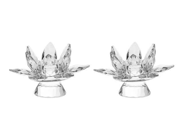 Picture of 1049-C Candle Stick Crystal Clear 