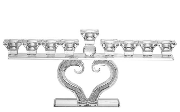 Picture of 198 Menorah Crystal  Clear